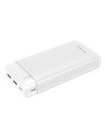 4smarts Powerbank VoltHub Go2 weiss, 20000 mAh, weiss