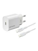 4smarts Wall Charger VoltPlug PD 20W+cable, USB-C for USB-C cable