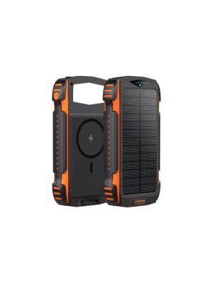 4smarts Banque d'énergie solaire Rugged TitanPack UltiMag 20000 mAh
