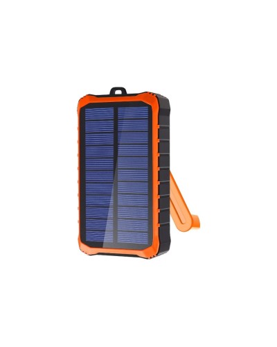 4smarts Banque d'énergie solaire Prepper 12.000 mAh