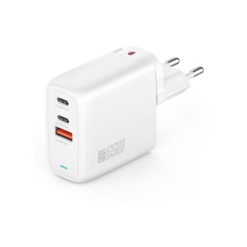 4smarts Charger Flex 65W White, 2x USB-C + 1x USB-A 4smarts Charger Flex 65W White, 2x USB-C + 1x USB-A