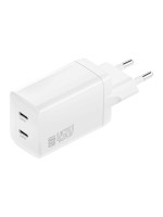 4smarts Chargeur mural USB PDPlug Dual 2x USB-C 45 W GaN