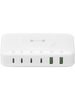 4smarts 7in1 Ladestation, Wireless Charger, white