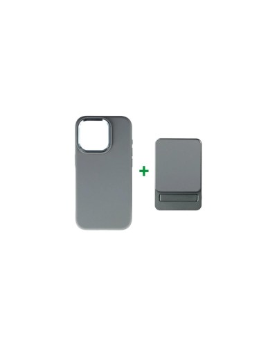 4smarts Banque d'alimentation sans fil avec MagSafe, étui inclus