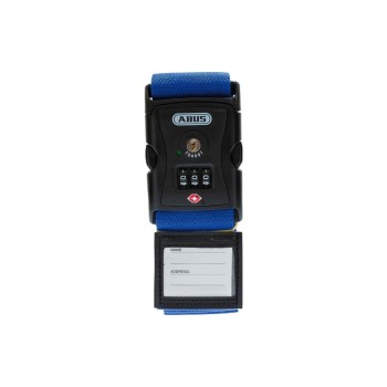 ABUS 620TSA/192 Sangle de valise bleu, 87661 ABUS 620TSA/192 Sangle de valise bleu, 87661