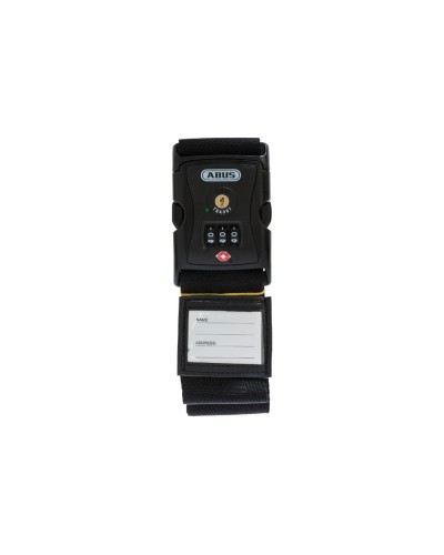Abus Cadenas à bagages Sangle de valise 620TSA/192 Noir