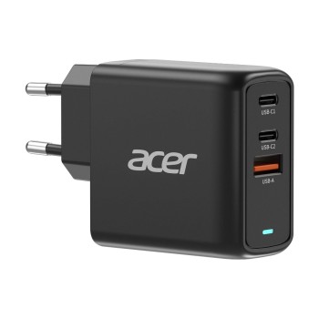 Acer Netzteil AC-Adapter 67W, GaN, 2x USB-C, 1x USB-A, PD Acer Netzteil AC-Adapter 67W, GaN, 2x USB-C, 1x USB-A, PD