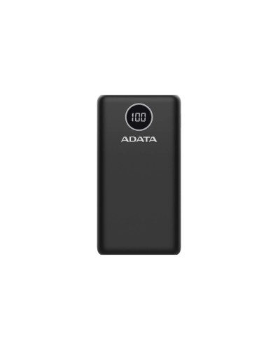 ADATA Batterie externe P20000QCD (20000 mAh, USB-A, USB-C, écran)