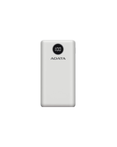 ADATA Batterie externe P20000QCD (20000 mAh, USB-A, USB-C, écran)