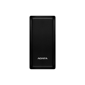 Adata PowerPack PBC20 Black, 20000mAh, 2x USB-A 1x USB-C Ausgang Adata PowerPack PBC20 Black, 20000mAh, 2x USB-A 1x USB-C Ausgang