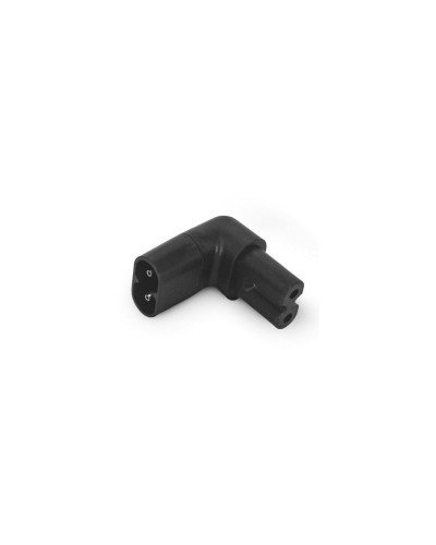 Alpha Elettronica Fiche adaptateur C7 - C8, coudé de face