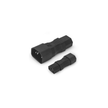 Alpha Elettronica Netzadapter C13 - C14, gerade, C13 Buchse, C14 Stecker Alpha Elettronica Netzadapter C13 - C14, gerade, C13 Buchse, C14 Stecker