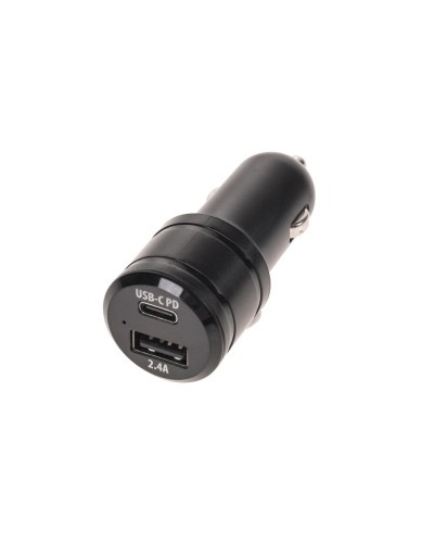 Alpha Elettronica Chargeur de voiture KR130 30 W USB A + USB C PD