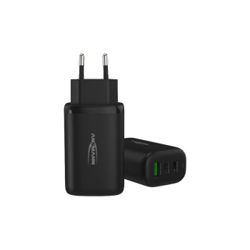 Ansmann USB-Ladegerät Home Charger HC365PD, schwarz Ansmann USB-Ladegerät Home Charger HC365PD, schwarz