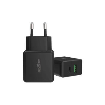 Ansmann USB-Ladegerät Home Charger, HC218PD, schwarz Ansmann USB-Ladegerät Home Charger, HC218PD, schwarz