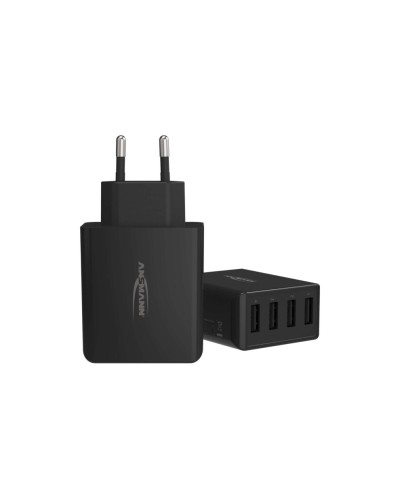 Ansmann Home Charger HC430, 4x USB, black 
