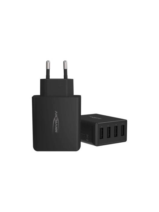 Ansmann Chargeur mural USB Home Charger HC430, 4x USB, 30 W, noir