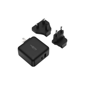 Ansmann USB-Ladegerät Travel ChargerTC230PD, 3 A, 30 W, 2x Port USB-A/C Ansmann USB-Ladegerät Travel ChargerTC230PD, 3 A, 30 W, 2x Port USB-A/C