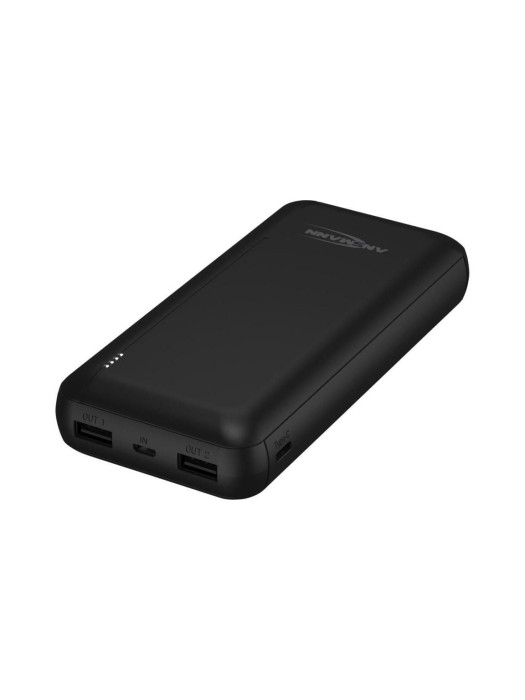 Ansmann Batterie externe Câble micro-USB, 20 Ah, PB212