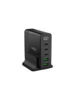 Ansmann Station de charge Ordinateur de bureau, 140 W, 5 x USB