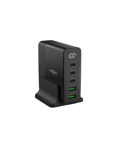 Ansmann Station de charge Ordinateur de bureau, 140 W, 5 x USB