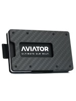 Aviator Wallet SLIDE AirTag, carbon fiber