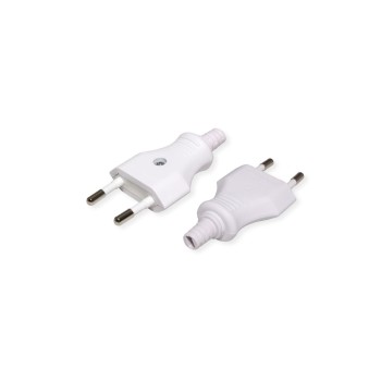 Bachmann Fiche plate européenne 2.5A / 250 V avec connexion vissée blanc