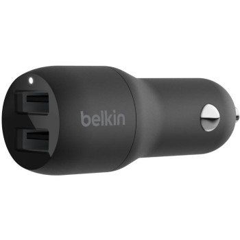Belkin BOOST CHARGE USB-A-Kfz-Ladegerät Dua, 2 Anschlüssen (24 W) Belkin BOOST CHARGE USB-A-Kfz-Ladegerät Dua, 2 Anschlüssen (24 W)