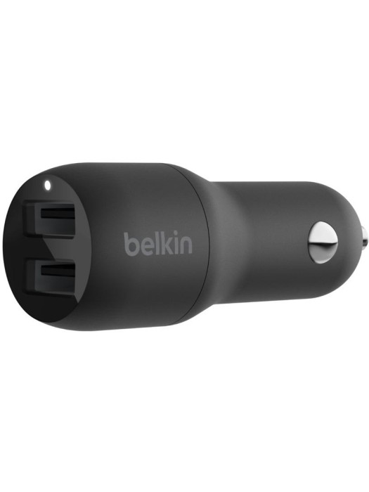 Belkin BOOST CHARGE USB-A-Kfz-Ladegerät Dua, 2 Anschlüssen (24 W)
