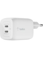 Belkin Dual USB-C-GaN-Ladegerät, 65W, white