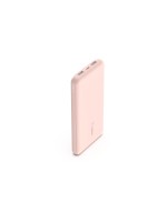 Belkin BoostCharge 3-Port Power Bank 10000, + USB-A to USB-C Cable, Rose Gold