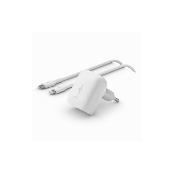 Belkin 20W USB-C Ladegerät mit PD, Weiss inkl. 1m USB-C Kabel Belkin 20W USB-C Ladegerät mit PD, Weiss inkl. 1m USB-C Kabel