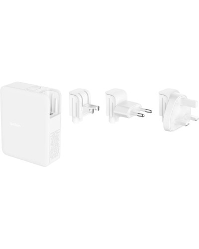Belkin Charger 1xUSB-A/3xUSB-C, Weiss, inkl. UK, EU, US Adapter