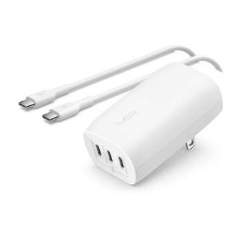 Belkin Boostcharge 67 W Ladegerät triple, weiss Belkin Boostcharge 67 W Ladegerät triple, weiss