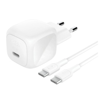 Belkin Chargeur mural USB BoostCharge avec câble Blanc