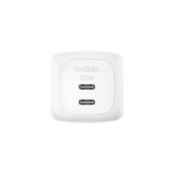 Belkin BoostCharge 50W USB-C-Ladegerät, Power Delivery, PPS, white