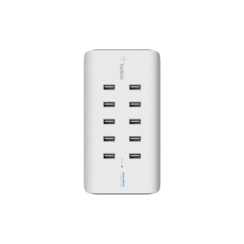 Belkin 10-Port USB Ladestation weiss, 120W, 2.4A pro Port Belkin 10-Port USB Ladestation weiss, 120W, 2.4A pro Port
