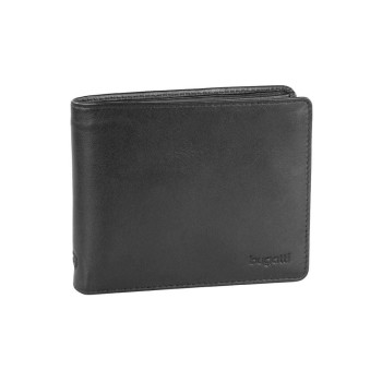 Bugatti Primo Scheintasche mit Klappe M, schwarz