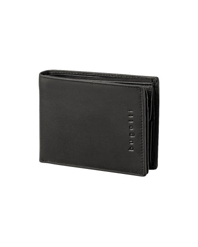 Bugatti Romano Scheintasche with Klappe RFID, black 