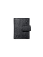 Bugatti DeLuxe RFID Kreditkartenetui, black , 8 x 1.5 x 10.2  cm, with Münzfach