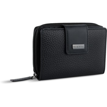 Bugatti Sina RV-Damenbörse, Farbe: schwarz