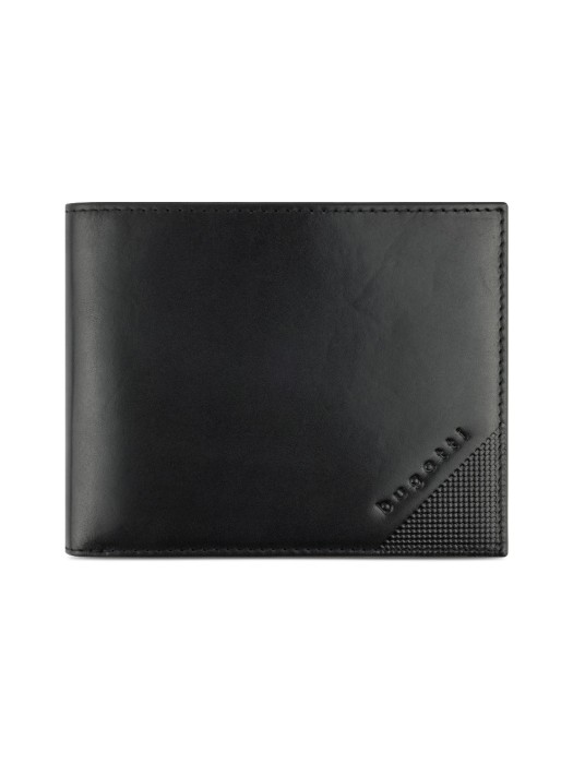 Bugatti Portefeuille Nobile 12 cm, noir