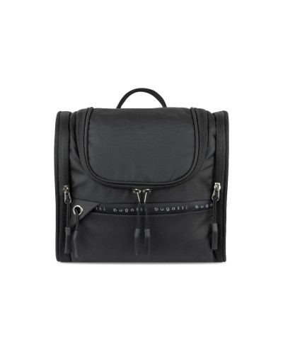 Bugatti Trousse de toilette Blanc DeLight 24,5 cm, Noir
