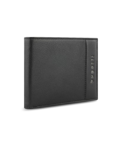 Bugatti Portefeuille Nome avec rabat - Pochette à billets noire