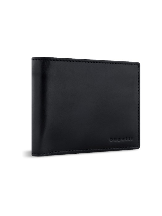 Bugatti Portefeuille Remo - Pochette à billets noire