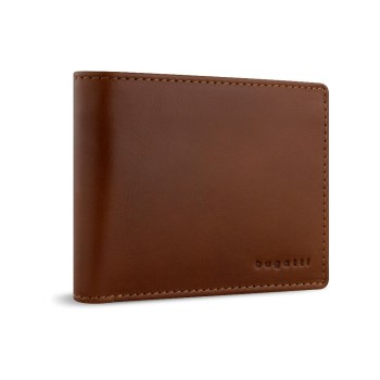 Bugatti Remo Scheintasche mit Klappe, cognac