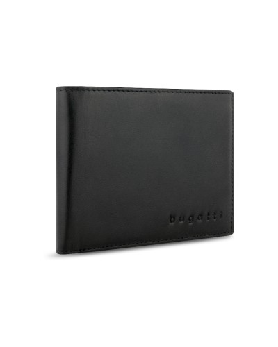 Bugatti Super Slim RFID Scheintasche, black 
