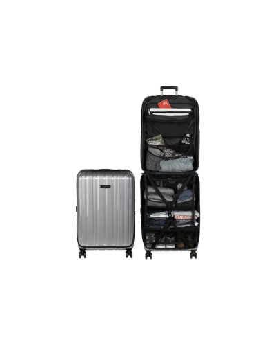 CASYRO Valise Stand-Up Large, 120 L, Gris