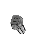 Cellular Line Multipower DUO 2 ports USB-C 40 W Power Delivery, noir