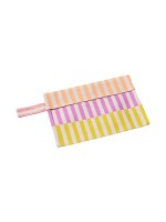 ChicMic Summer Beutel - beach stripes, 25x18cm, 100% Bio Baumwolle